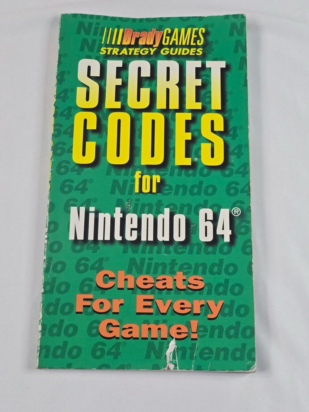 Secret Codes For Nintendo 64 Book 1997